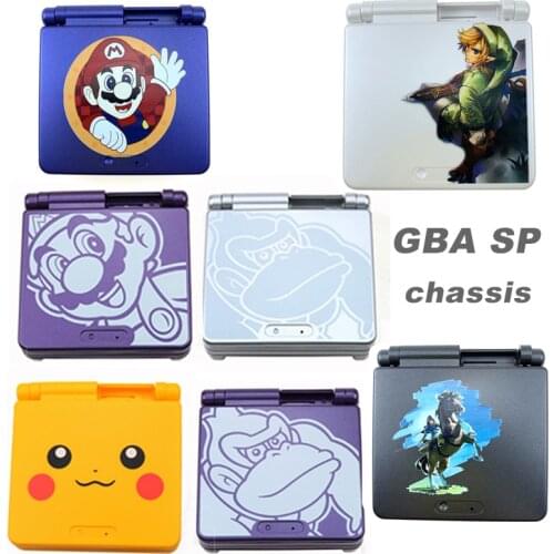 2020 New For Nintendo GBA SP For Gameboy Housing Case Cover Replacement Full Shell For Advance SP Accessories Dropshipping