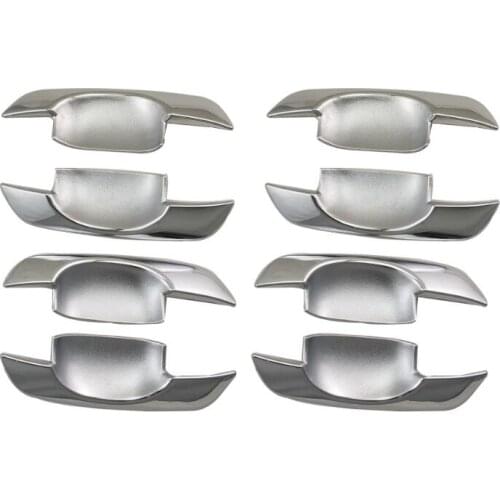 For Toyota HILUX VIGO 2006 - 2010 Accessories ABS Chrome Design Door Handle Insert Bowl For Toyota Hilux Vigo Hilux Parts
