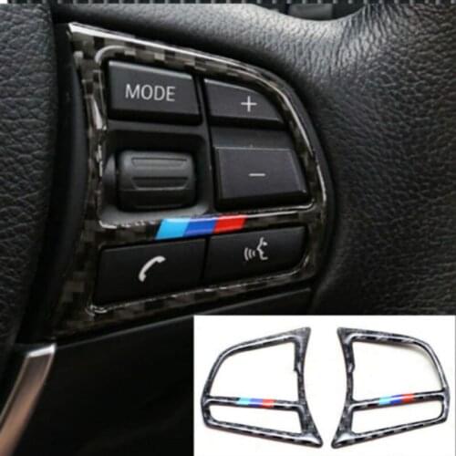 Car styling accessories For BMW F30 F36 3 Series 4 Series Steering Wheel Button Button Frame Car Interior Accessories Stickers