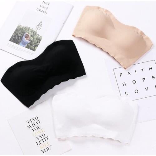 Dropshipping Sexy Strapless Women Bra Invisible Bras Push Up Lingerie Backless Brassiere Seamless Bralette Underwear Tube Tops