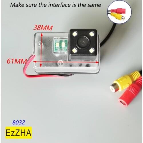 CCD HD Car Rear View Reverse Camera Parking Backup Parking Assistance HD Camera Waterproof for Peugeot 206 207 307 SM 407