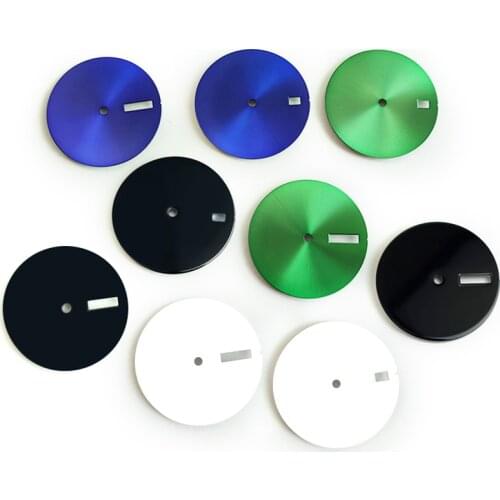 Watch Dial 28.5mm calendar Window For seiko SKX007/009 Movement NH35 NH36 4R 6R Watch Case Modified Parts