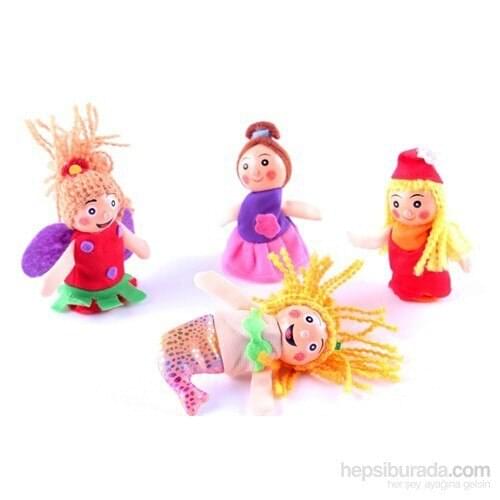 Wooden Toys 4'lü Finger Puppet