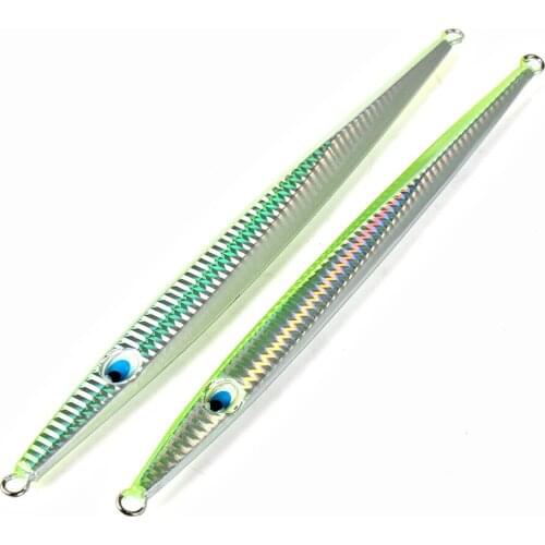 FISH KING fishing lure jigging lure 1PC 3D eyes Laser Body 150G 200G metal jig bait seawater fishing bait pesca accessories