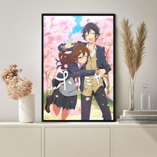 Horimiya Anime Movie Poster Canvas Print Art Wall Painting Home Decoration Gift