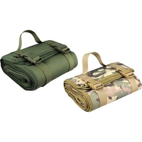 Tactical Shooting Mat Folded Outdoor Training Shooters Pad High Quality Nylon Cloth Mat For Hunting Range Sniper Camping