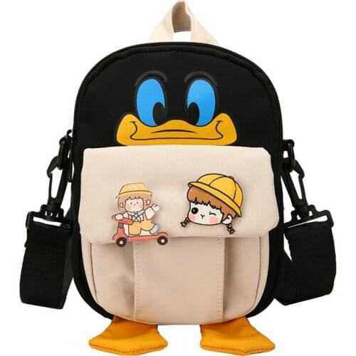 Disney Canvas small bag women new cartoon Donald Duck shoulder bag fashion shoulder bag small messenger bag