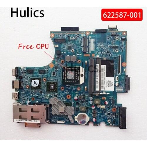 Hulics Original for HP 4525S laptop motherboard 622587-001 with heatsink instead 48.4GJ01.011 tested working free CPU