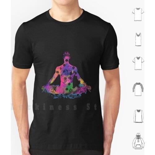 Meditation : Just Breath T Shirt Big Size 100% Cotton Breath Deep Breath Meditation Samsara Buddha Bhodisatva Just Breath