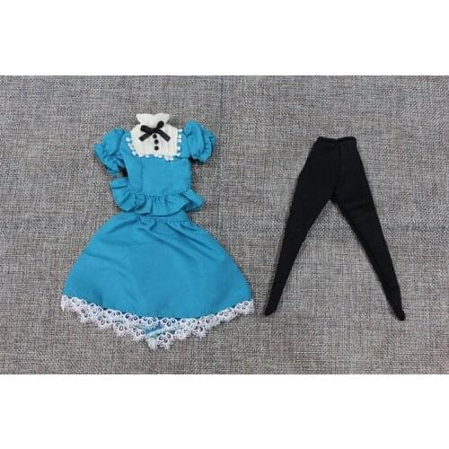 Blygirl Blyth doll Wiki set, dress and stockings for 2 pieces