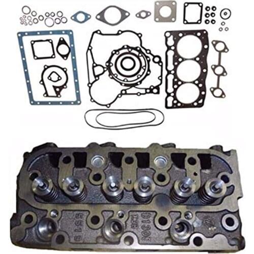 Complete Cylinder Head + Full Gasket for Kubota D1005 Engine