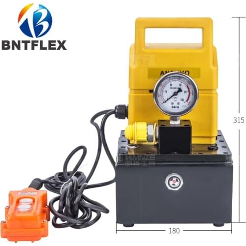 Portable DB030-D1 small hydraulic pump electric hydraulic pump high pressure electric pump with 2 pieces of hose assemblies