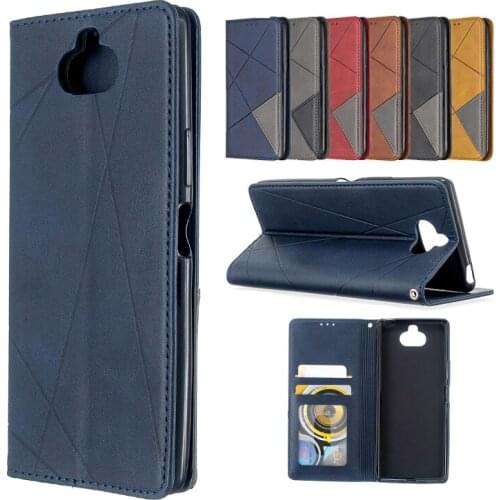 Luxury Flip Wallet With PU Leather Case For SONY L4 Xperia 5 8 Card Slots Hidden bracket For SONY XperiaXZ5 Cover Case Capa