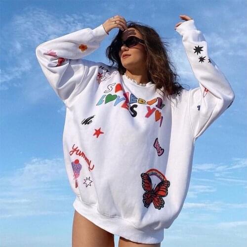 STREET PAT Women's Sweatshirts With Print