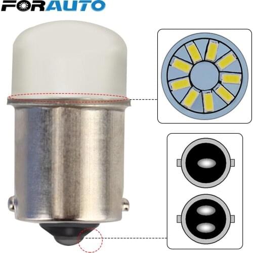 Led Car Signal Lamp 12V 5W 3014-9SMD DRL Daytime Running Light 1 Pair LED Bulb 1156 1157 Super Brighter