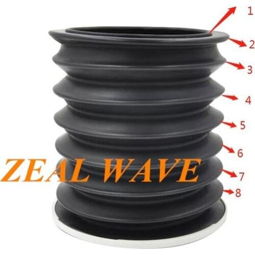 Compatible With Universal Space Baisi Yian Anesthesia Machine Bellows Adult 7-Layer Breathing Black Skin Bellows