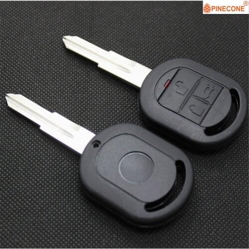 PINECONE Key Case for Buick Excelle Hrv 2003 2004 2005 2006 2007 Car Key 3 Button Uncut Blank Blade Replace Remote Key Fob Shell