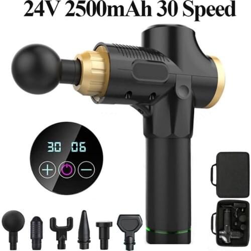 Therapy Muscle Massage Gun Deep Tissue Body Fascia Relaxation Pain Relief Electric Massager Relax Exercise Fitness