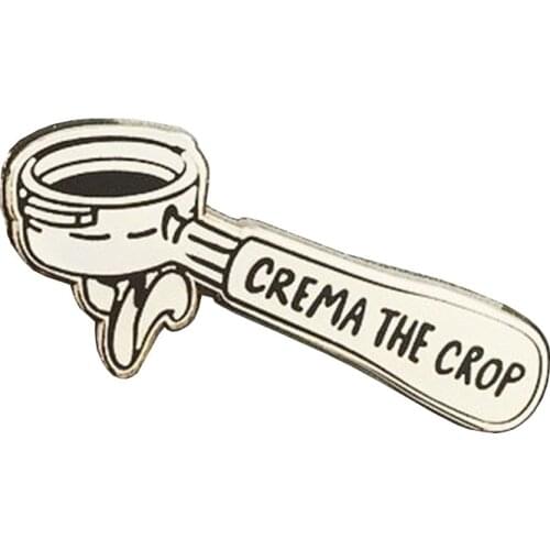 Barista Life Portafilter Gold Enamel Pin