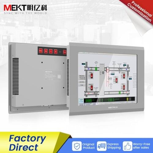 10/10.4-inch usb touch screen lcd monitor/Industrial Embedded Multi-touch display HDMI DVI USB VGA panel waterproof