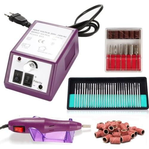 20000RPM Electric Apparatus for Manicure Milling Drill Bits Cuticle Gel Remover Cutters Sanding Nail Art Tools Milling Machine