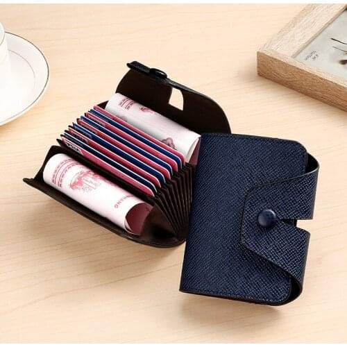 2012 New Multifunction Organ Pu Leather Man Card Bag fashion Bank Credit Card Holder Man Zero Wallet Business Id Card Holder 45