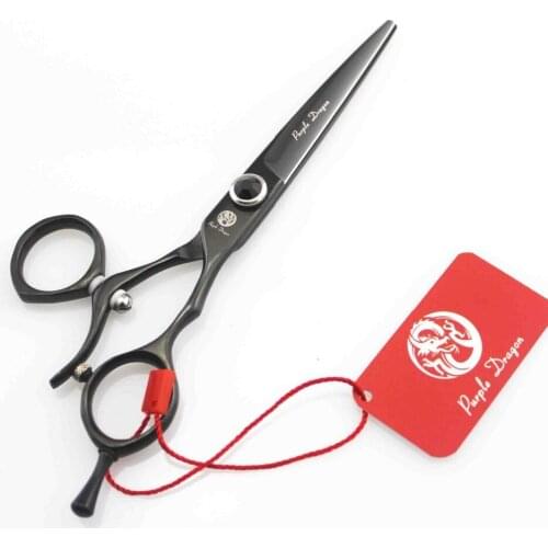 613# 5.5''/6'' Brand Purple Dragon TOP GRADE Hairdressing Scissors 440C 360 Degree Rotation Barbers Cutting Shears Hair Scissors