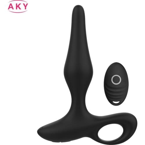 Anal Vibrator Finger Prostate Massage Sex Toys Anus Stimulate Butt Plug Male Masturbator Plug Sex Products For Men Gays Toys