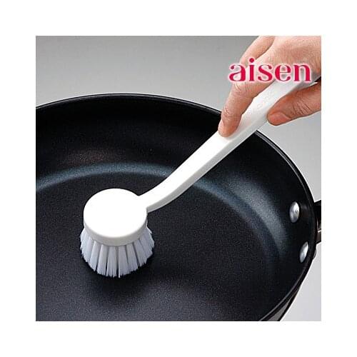 FREE SHIPPING Cartoon Pot Brush Cleaner Hand Protection Pan Brush for pot cleaning