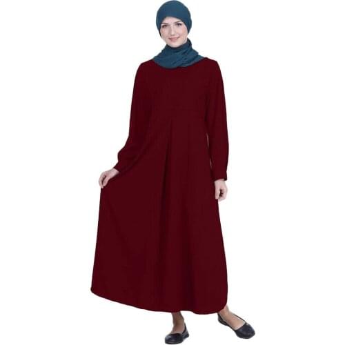 Abaya Muslim Women Long Dress Islamic Modest Arab Robe Turkish Maxi Cocktail Gown Middle East Kaftan Ramadan