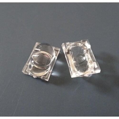 TLMZ-18.1 High quality LED Lens, Street light lens, Size: 18.1X13.6X9.5mm, Degree: 30, Clean Surface, PMMA materials