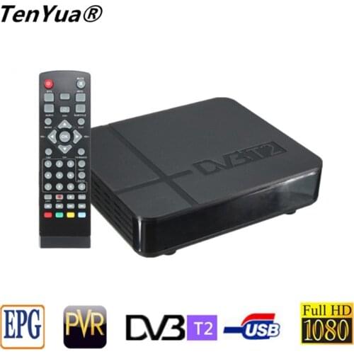 HD K2 DVB-T2 Digital Terrestrial Receiver Set-top Box with Multimedia Player H.264/MPEG-2/4 with DVB-T for TV HDTV