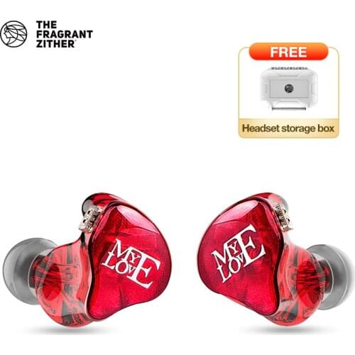 TFZ MyLOVE III Hifi Monitor Earphones,In-ear Earplug Double Moving Circle,Detachable Neckband In-Ear Headphone For phone