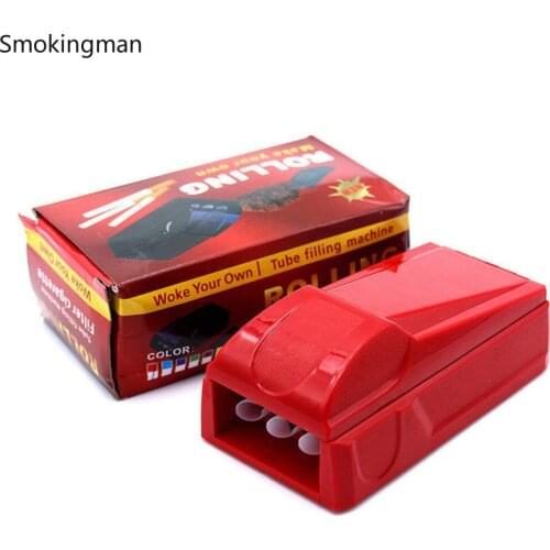 Cigarette Rolling Machine Manual Triple Cigarette Tube Injector Roller Maker Tobacco Maker Smoking Weed Cigarette Accessories