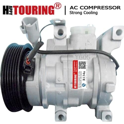 NEW 10s11c AC Compressor for Toyota Vios 2006-2008 SCP4 88320-OD030 88320-0D030 883200D030 88320OD030