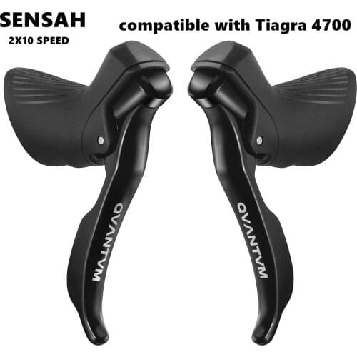 SENSAH IGNITE Road Bike 2x10 Speed 20 Speed Bicycle Derailleur QUANTUM shifter For Shimano Sora Tiagra Claris 10S 4700
