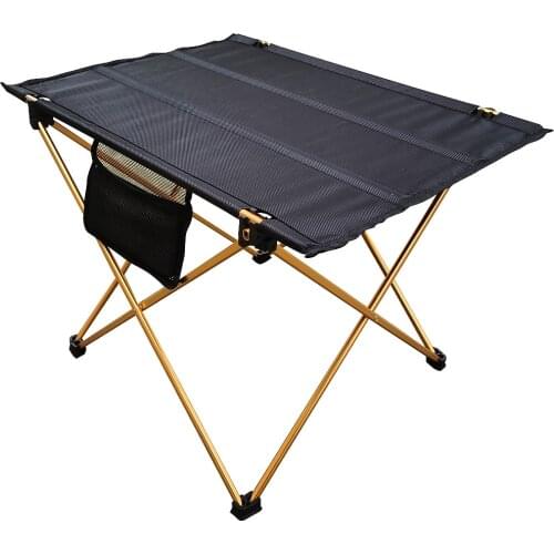 Portable Picnic Hiking Camping Fishing Folding Table Table Furniture Computer Bed