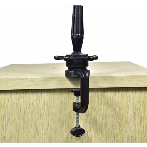 High Quality Training Head Stand Mannequin Head Holder Mannequin Head Stand Hard Plastic And Steel Wig Head Stand Table