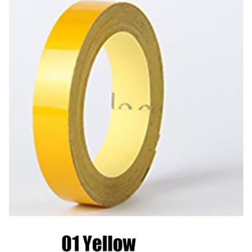 1 Roll Universal Sticker Lining Reflective Vinyl Wrap Film Sticker On Car Motorcycle Decal 10 Mm X 5 Meters Exterior Accessories