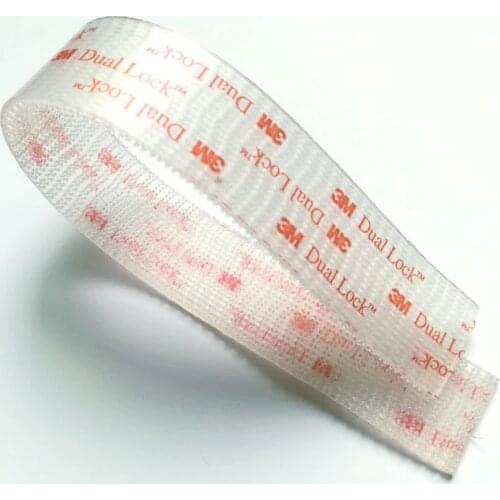 3M Dual Lock SJ3560 Clear Reclosable Fastener adhesive tape Type 250 (25.4mm x 20cm)