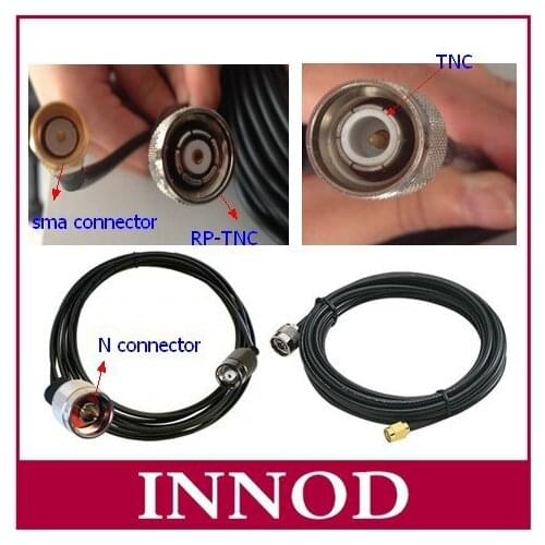 3M Uhf rfid reader/Antenna Cable RP-TNC Male to N-Type Male connector