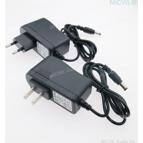 Pro 18V 1A 100V-240V Power adapter for Wireless System Receiver Phantom Power Loudspeaker Euro US Ru adapter output 18V 1000mA