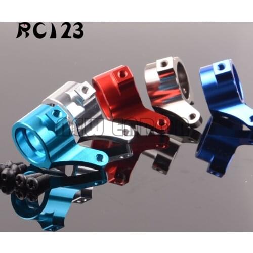 1:18 2 STUKS Aluminium Steering Hub Carrier (L/R) FS 736057 Voor Bigfoot Truck RC AUTO NIEUWE ENRON