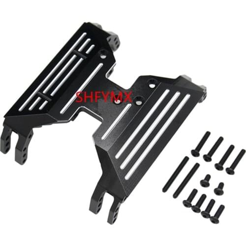Aluminum Alloy Multi Gear Box Mount Skid Plate For 1/10 Rc Crawler Axial Capra 1.9 UTB Option Upgrade Parts & Accessories