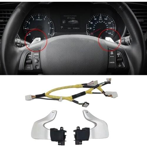 Car Paddle Shift Shifter Switch Set for KIA 2011-2015 Optima / K5 967702T000 967802T000 96770-2T000 96780-2T000