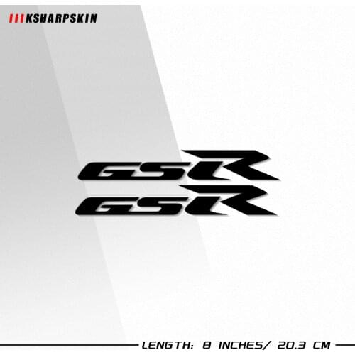 For Suzuki GSR gs r motorcycle tail box stickers Beak Fender Decal Shock absorber decals Decals Reflective Waterproof