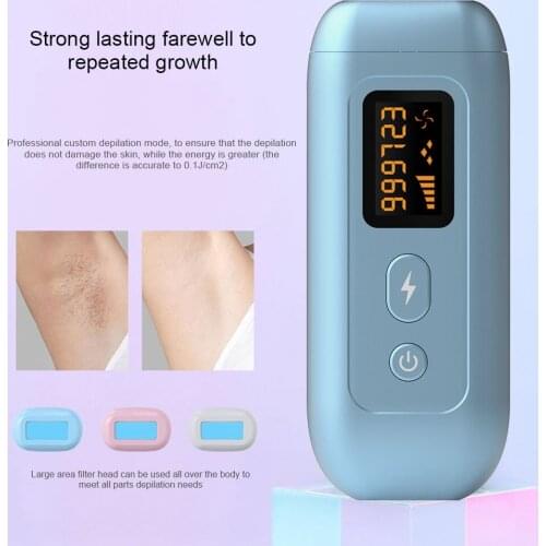 Professional 999999 Flashes Hot sell Laser Epilator Permanent IPL Photoepilator Hair Removal Painless electric Epilator Dropship