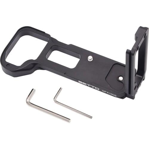 Camera GFX 100s L Bracket Vertical Horizontal Switching Tripod Head Quick Release Plate Arca Swiss for Fujifilm GFX100S