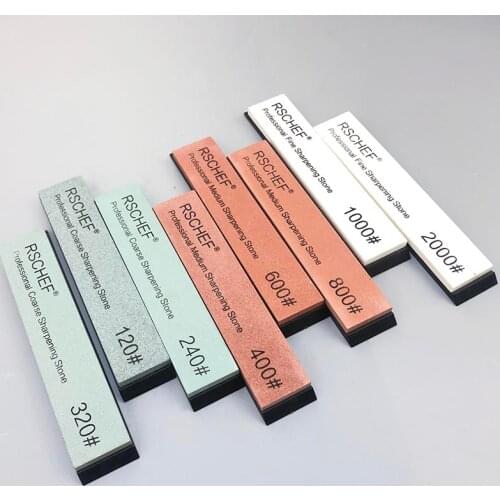 8-piece set RSCHEF small whetstone whetstone, used for fixed angle sharpening rod whetstone