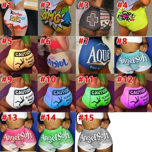 Cheap Sexy High Waisted Elasticity Booty Shorts Plus Size Angel Soft Biker Shorts Women Clothing Sports Fitness Workout Shorts